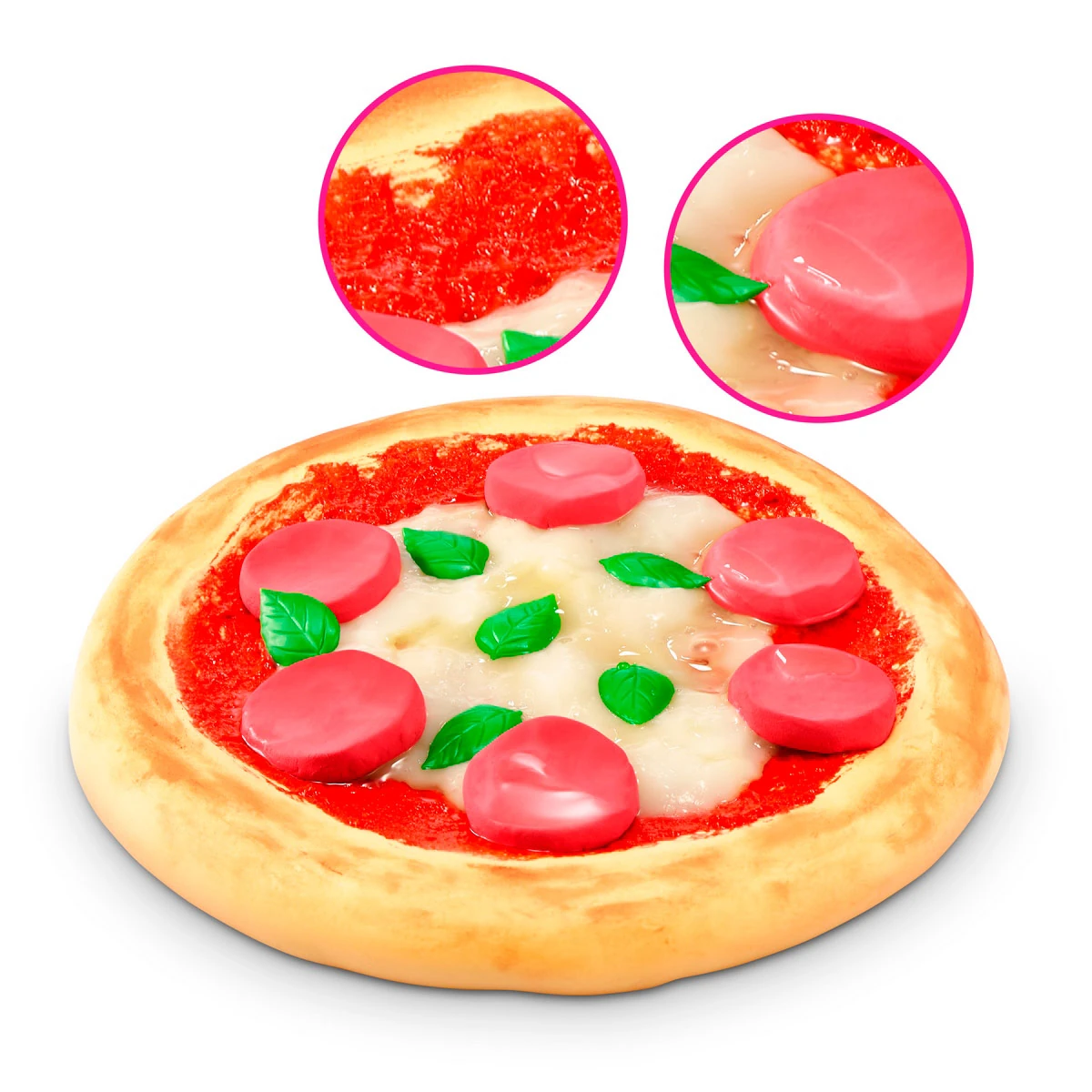 MASAS SLIME CANASTO DE COMPRA MART DE ZURU - PIZZA - 6