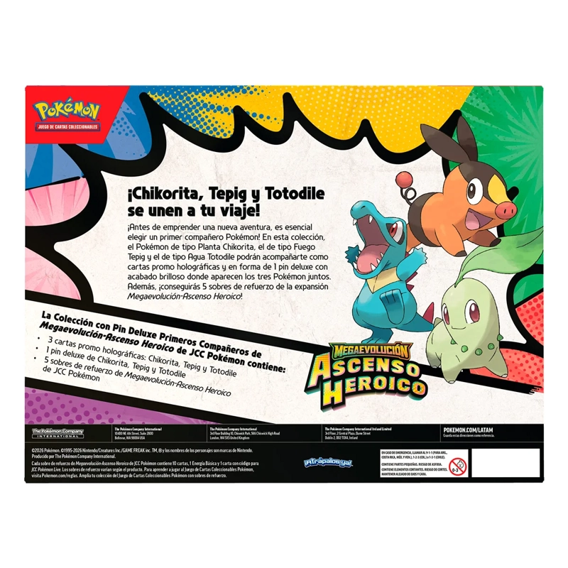 CARTAS COLECCIONABLES POKEMON ASCENDED FIRST DELUXE PIN ESPAÑOL - 2