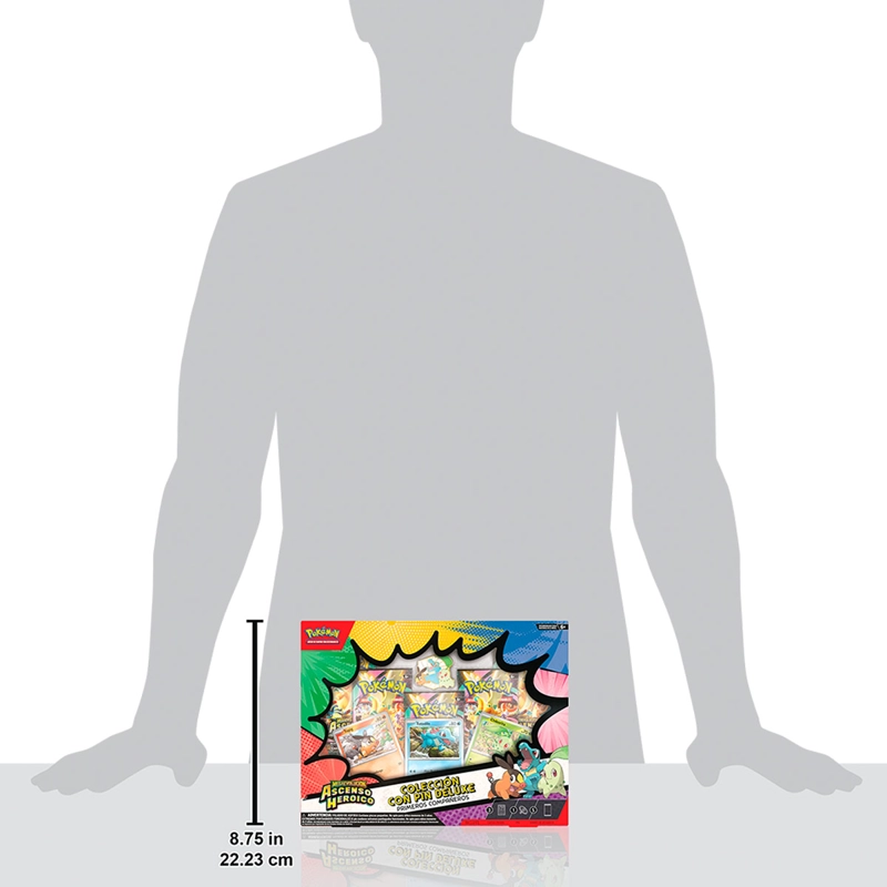 CARTAS COLECCIONABLES POKEMON ASCENDED FIRST DELUXE PIN ESPAÑOL - 3