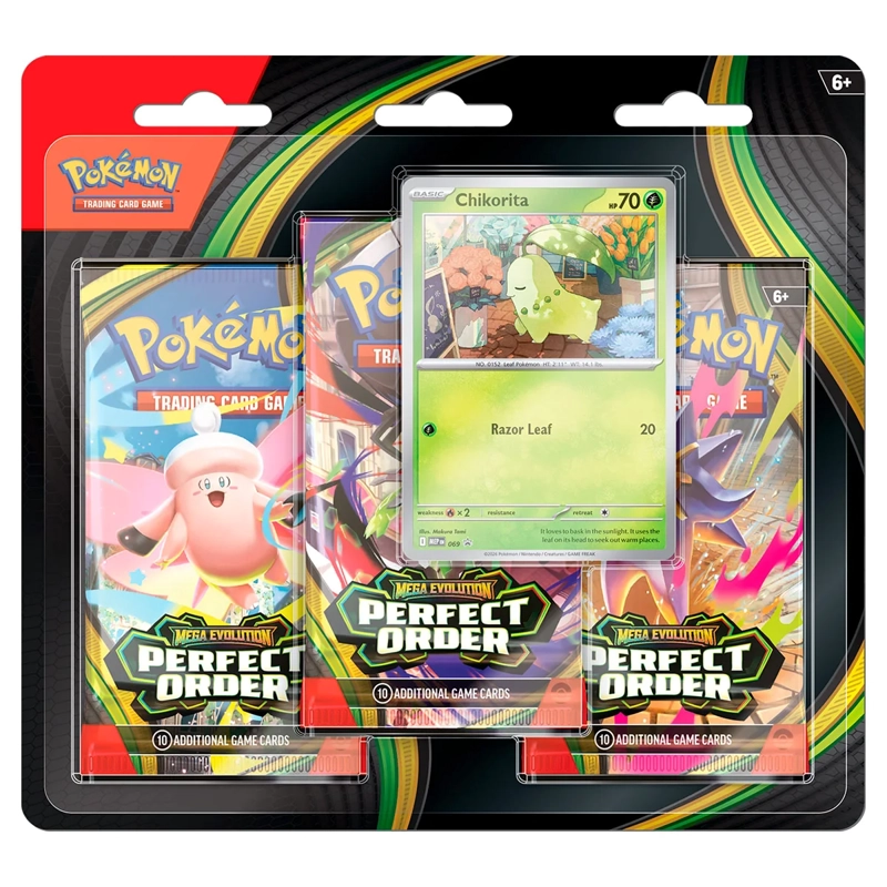 Pokémon 3p Order Perfect Blister