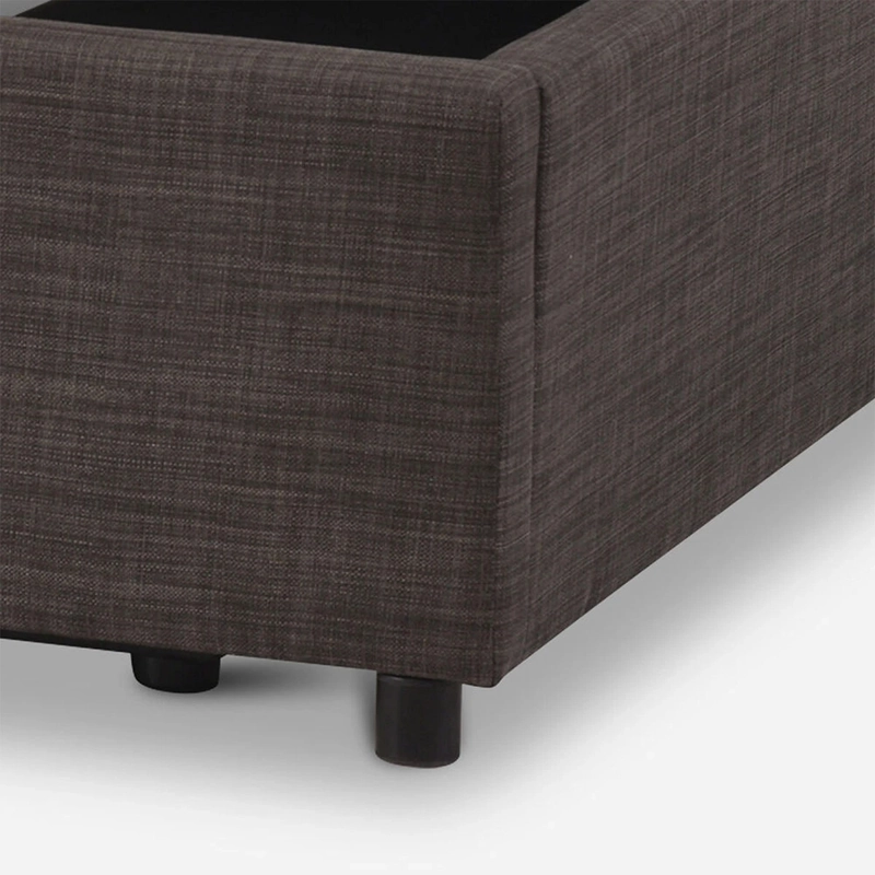 CAMA EUROPEA CIC EXCELLENCE PLUS SPACE BOX 1.5 PLAZAS + RESPALDO NEGRO - 6