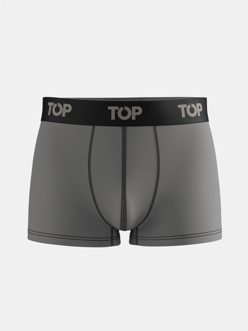 PACK X5 BÓXER HOMBRE TOP ALGODÓN CORTO - 4