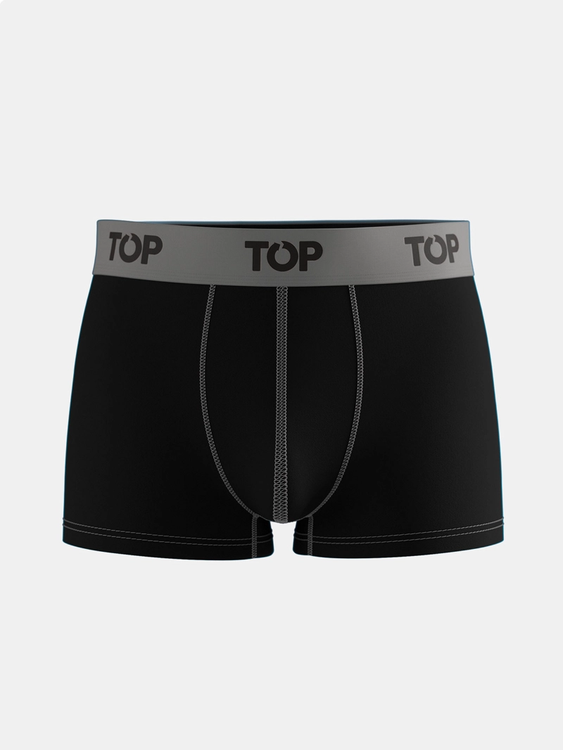 PACK X5 BÓXER HOMBRE TOP ALGODÓN CORTO - 2