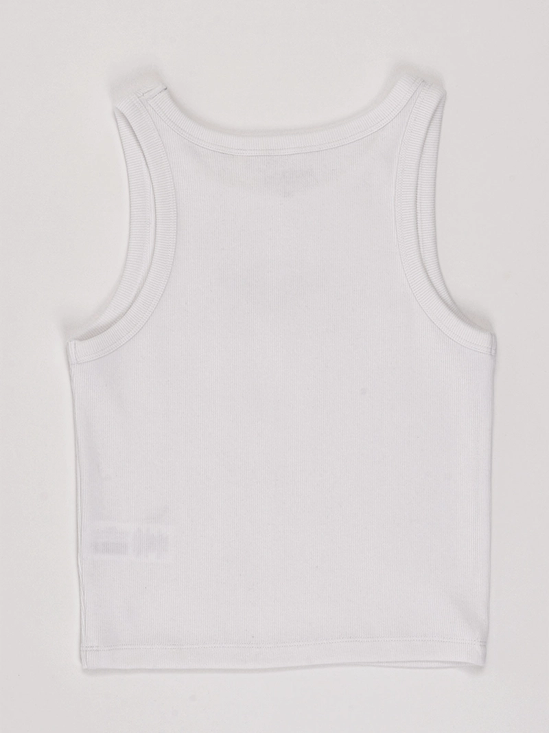 POLERA NIÑA INDEX TEEN ALGODÓN SIN MANGAS TACHAS - 2