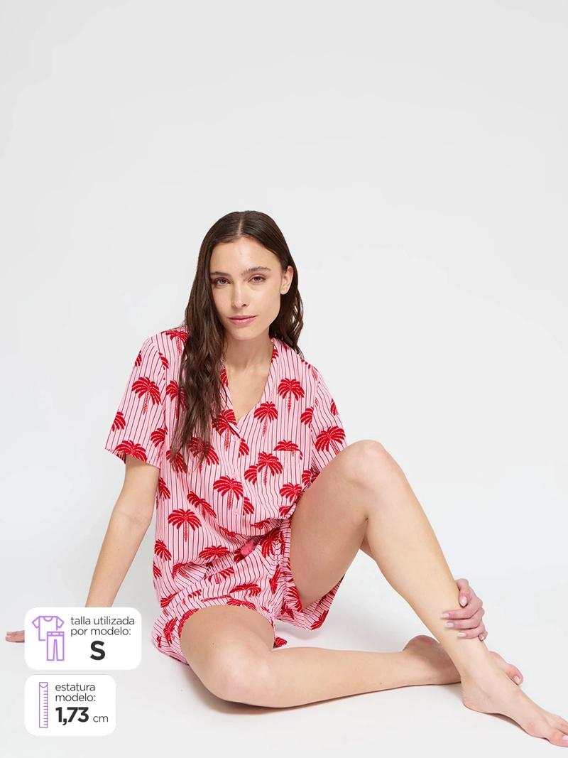 PIJAMA MUJER MARQUIS CAMISERO - 1