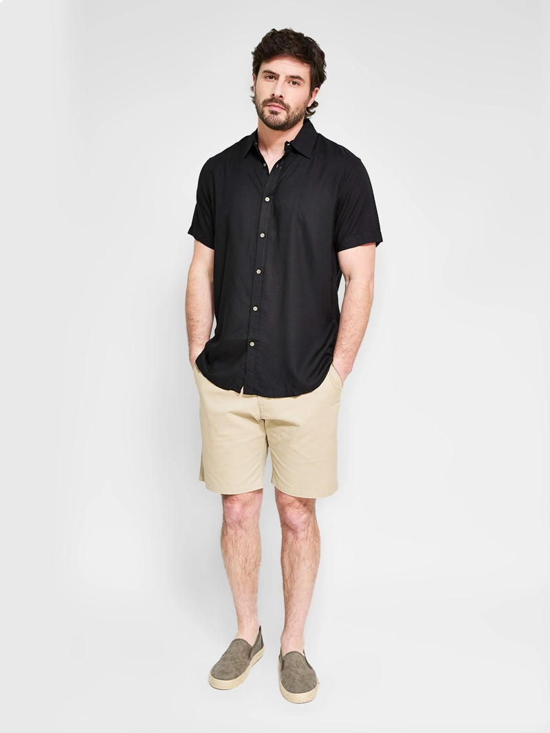 CAMISA HOMBRE KENNETH STEVENS MANGA CORTA - 4