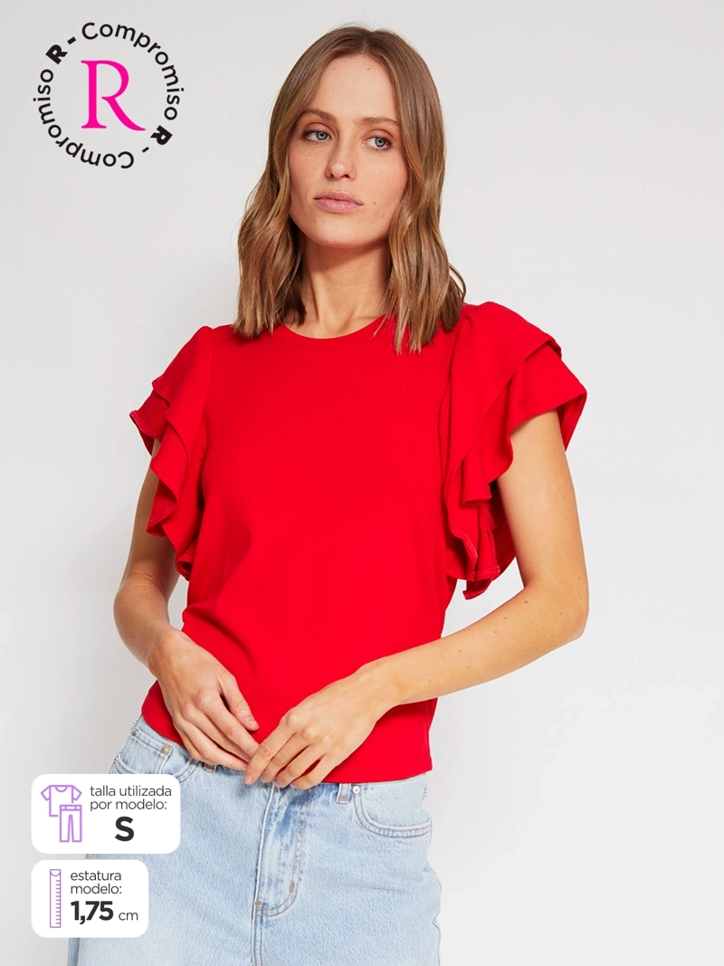 POLERA MUJER MARQUIS VUELOS