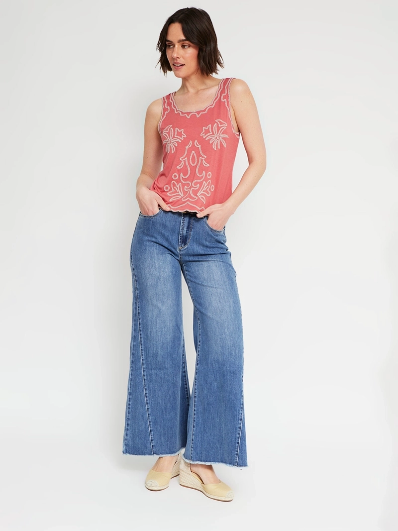 POLERA MUJER TATIENNE SIN MANGAS - 4