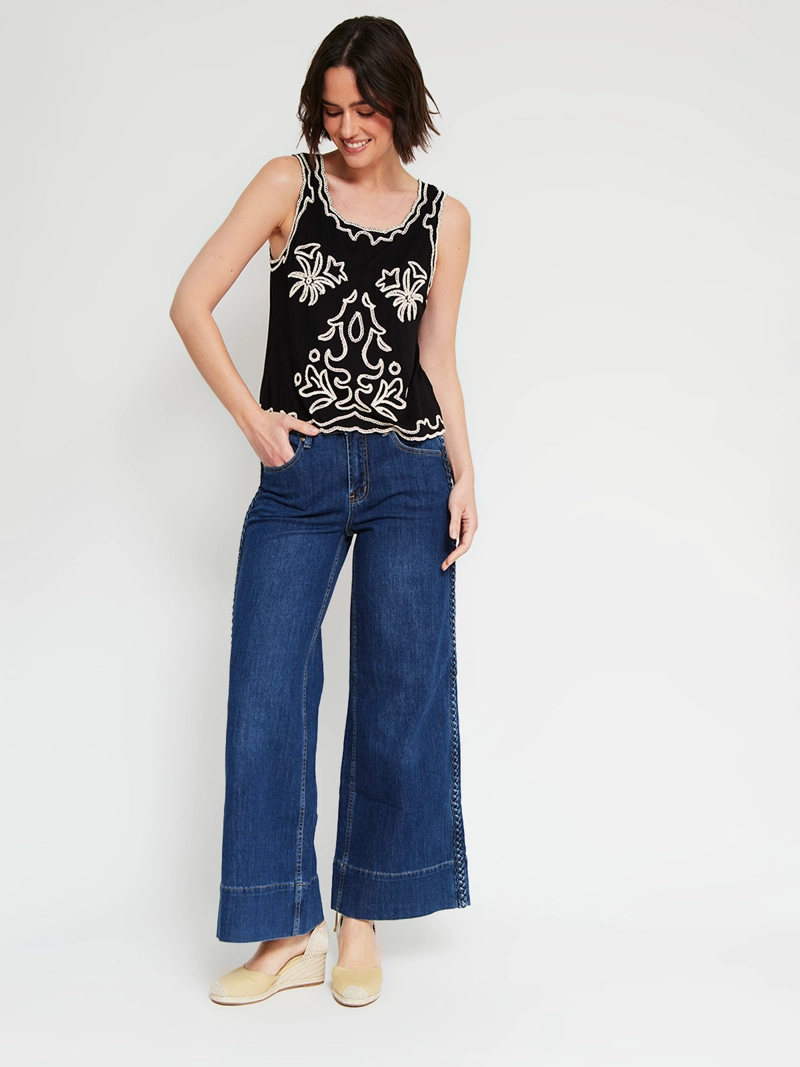 POLERA MUJER TATIENNE SIN MANGAS - 4