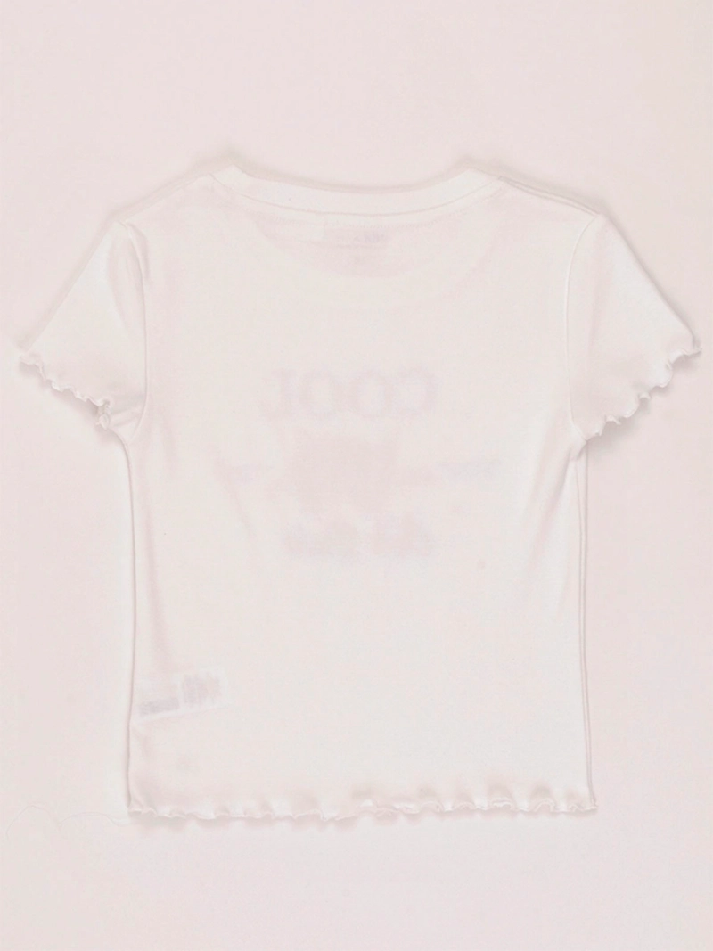POLERA NIÑA INDEX TEEN ALGODÓN MANGA CORTA RIB ESTAMPADA - 4