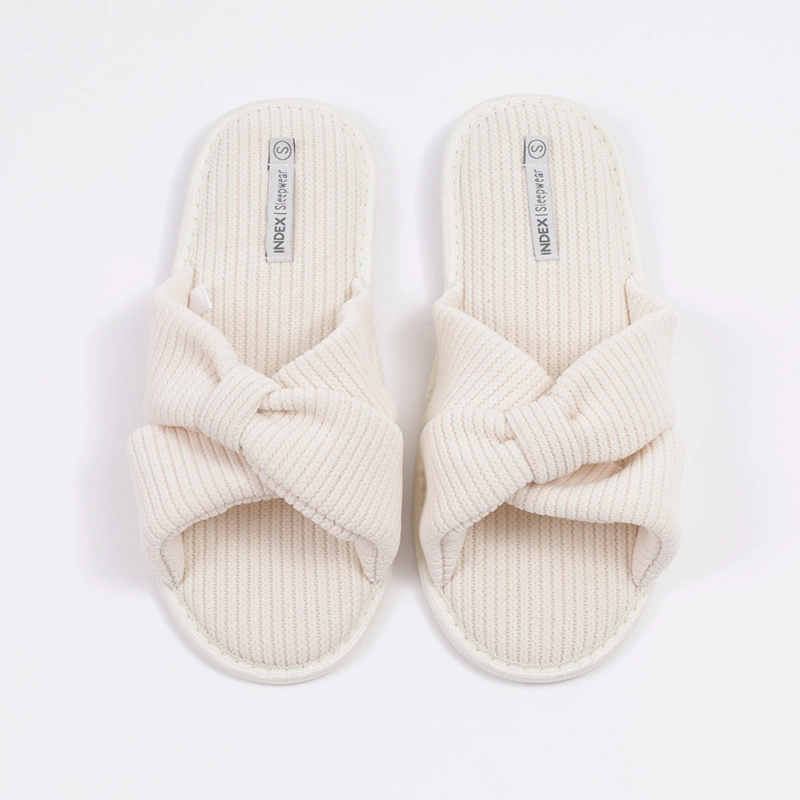 PANTUFLAS MUJER INDEX + ACCESORIO EN CAJA - 5