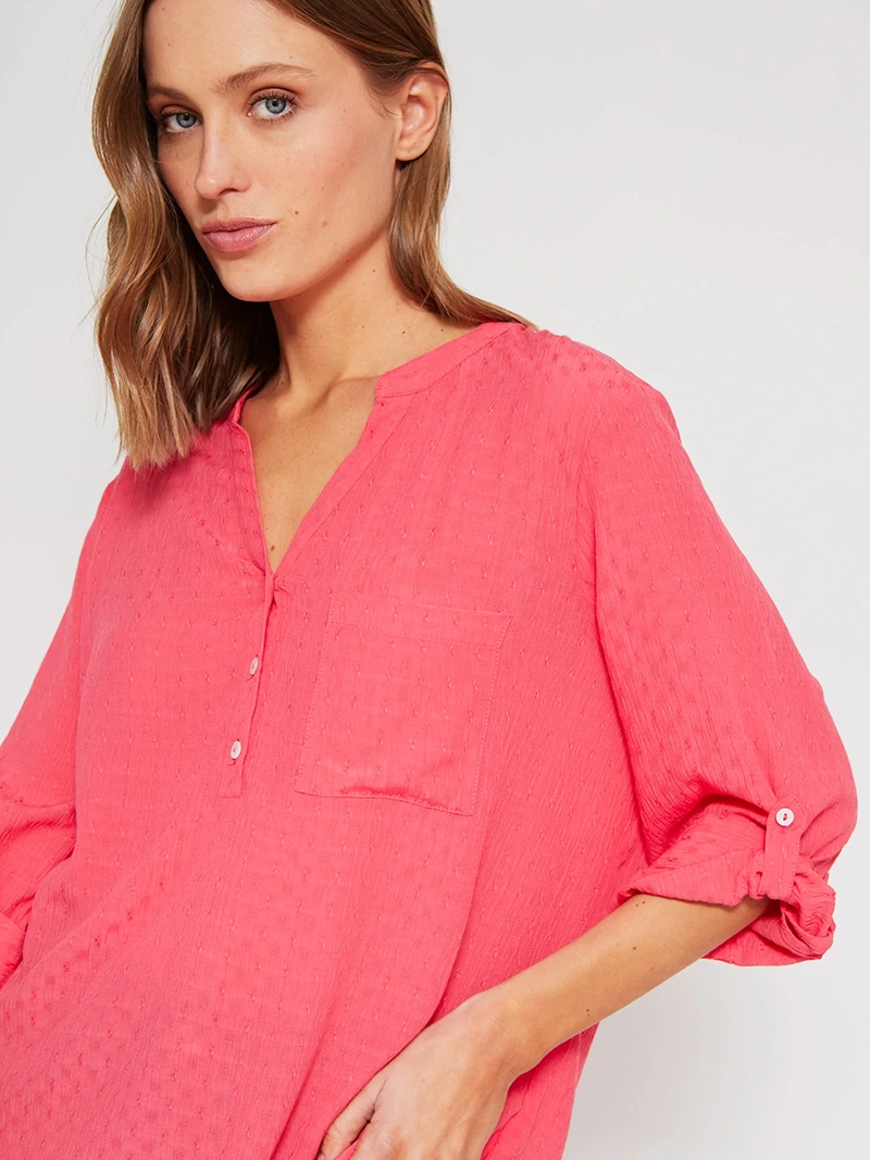 BLUSA MUJER AZIZ MANGA 3/4 MAO - 3