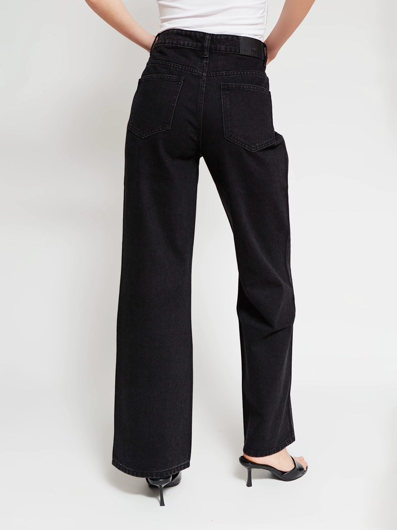 JEANS MUJER MARQUIS ALGODÓN RECTO BRILLOS - 3