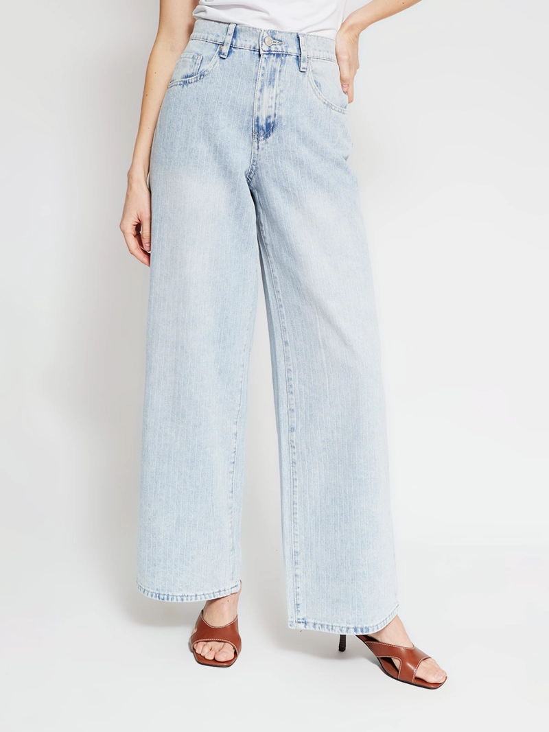 JEANS MUJER MARQUIS ALGODÓN RAYAS - 2