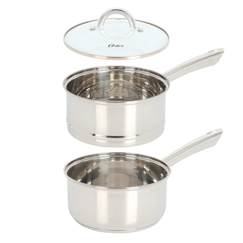 BATERÍA DE COCINA OSTER SANGERFIELD ACERO ANTIAHDERENTE 12 PZS - 12