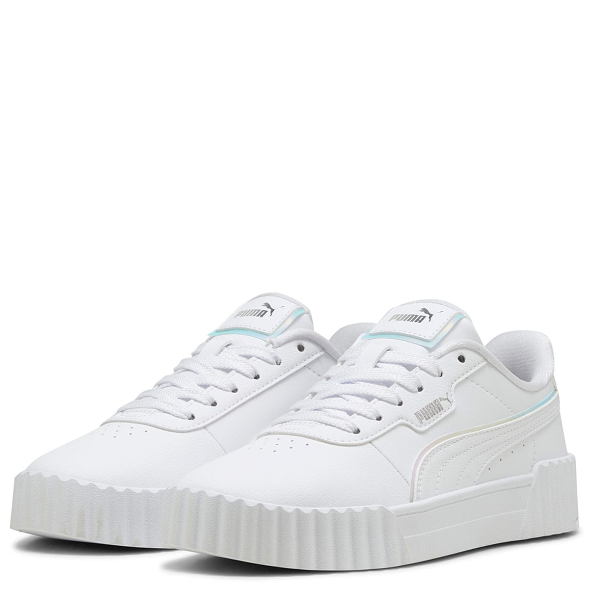 ZAPATILLAS NIÑA PUMA CASUALES BLANCO CARINA 3.0 HOLO 2.0 JR - 2