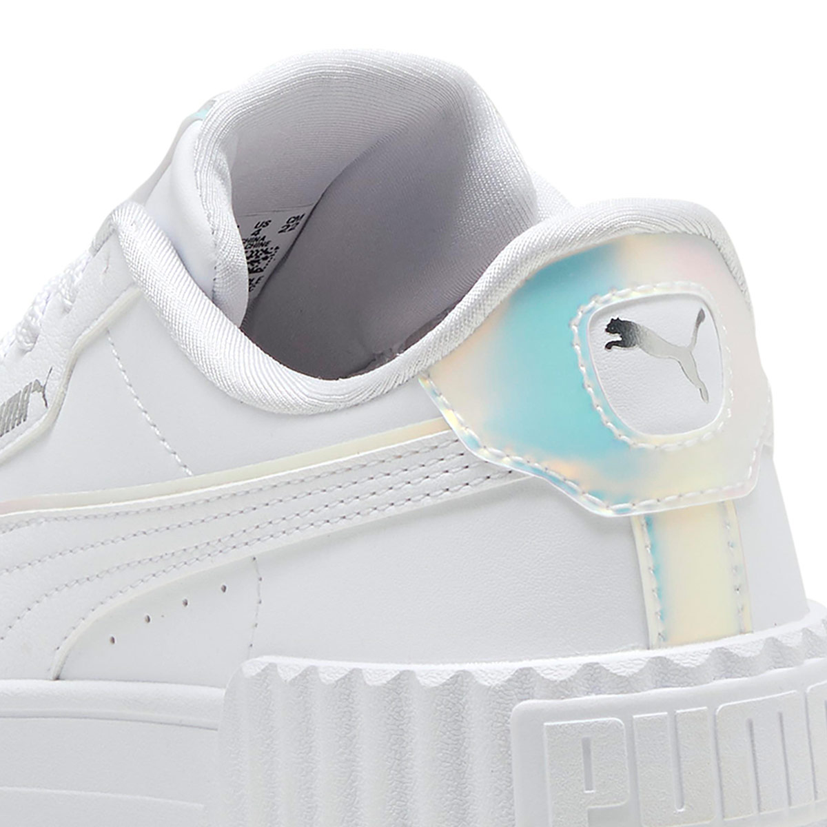 ZAPATILLAS NIÑA PUMA CASUALES BLANCO CARINA 3.0 HOLO 2.0 JR - 5