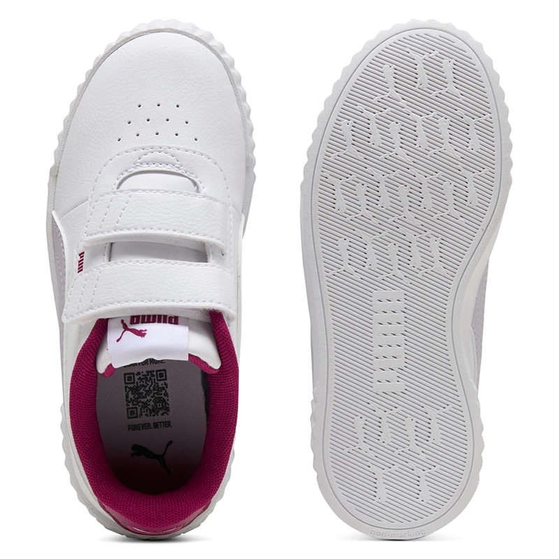 ZAPATILLAS NIÑA PUMA CASUALES BLANCO CARINA 3.0 V PS - 4