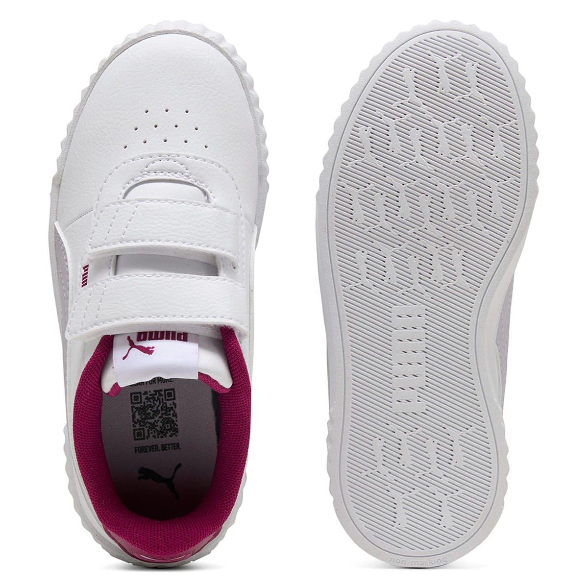ZAPATILLAS NIÑA PUMA CASUALES BLANCO CARINA 3.0 V PS - 4