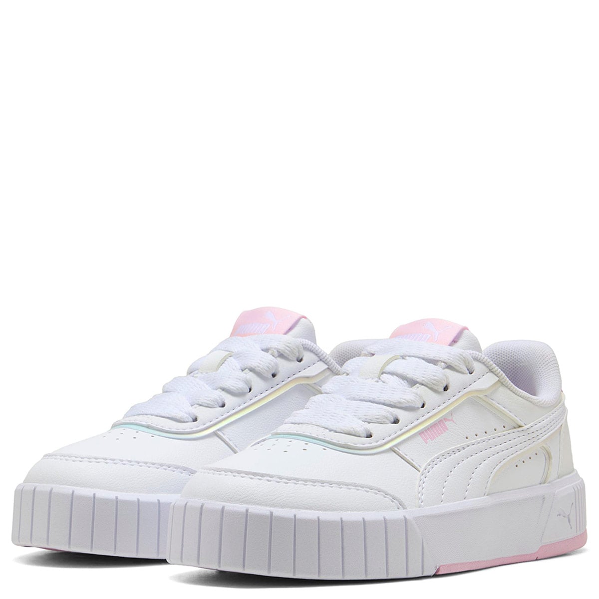 ZAPATILLAS NIÑA PUMA CASUALES BLANCO CARINA MIA HOLO 2.0 PS - 2