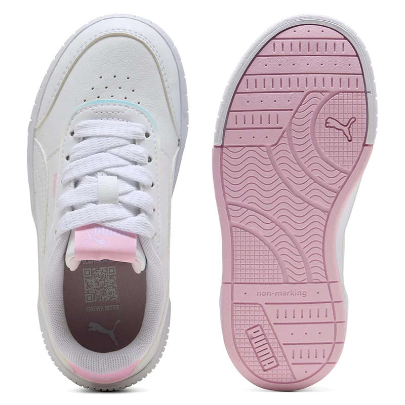 ZAPATILLAS NIÑA PUMA CASUALES BLANCO CARINA MIA HOLO 2.0 PS - 4