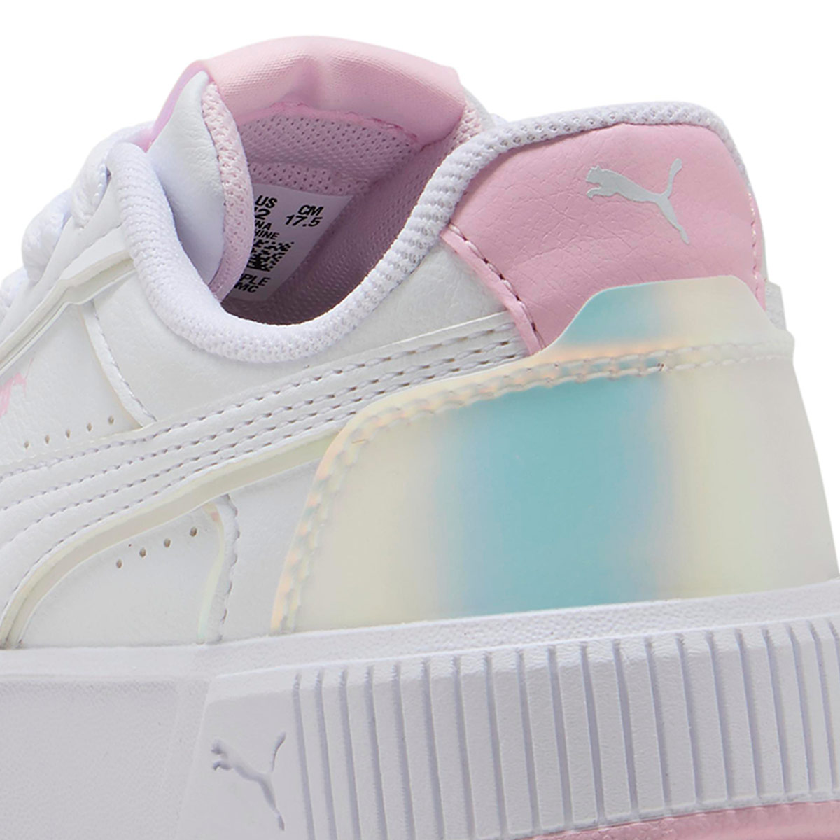 ZAPATILLAS NIÑA PUMA CASUALES BLANCO CARINA MIA HOLO 2.0 PS - 5