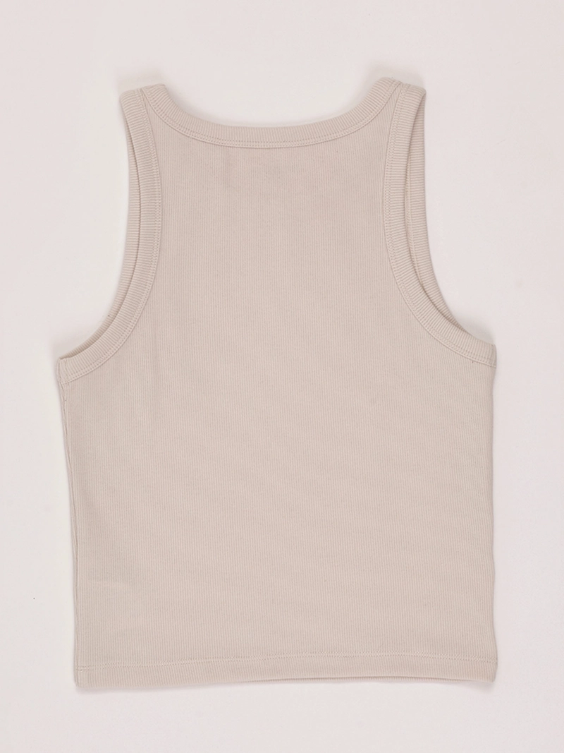 POLERA NIÑA INDEX TEEN ALGODÓN SIN MANGAS TACHAS - 2