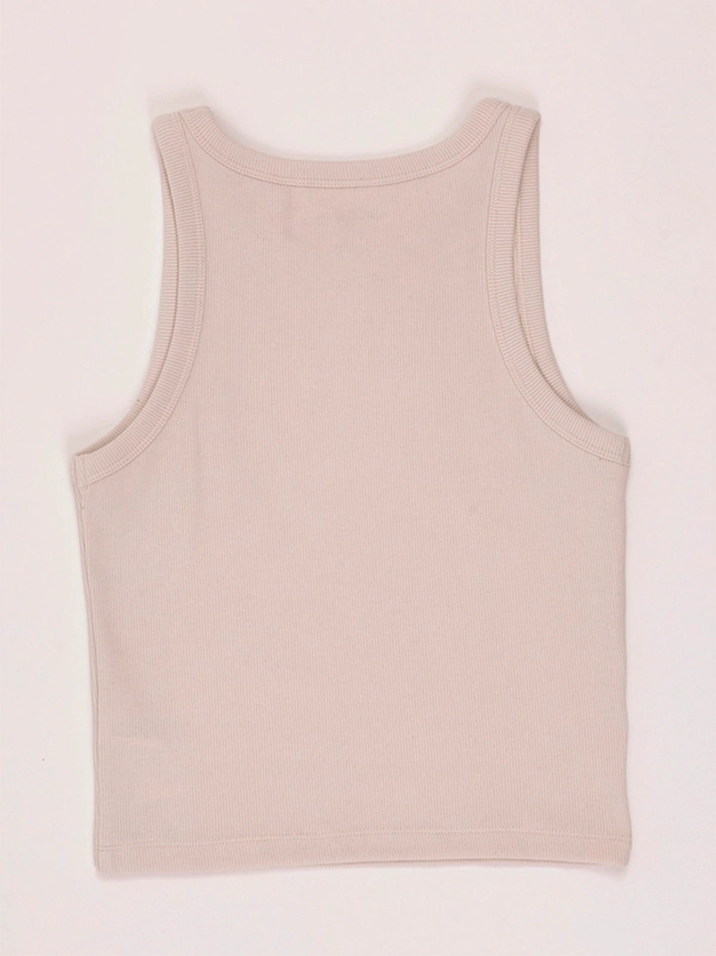 POLERA NIÑA INDEX TEEN ALGODÓN SIN MANGAS TACHAS - 4