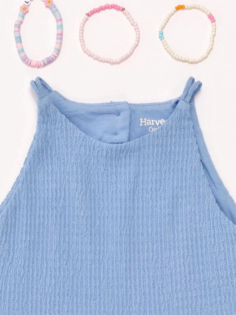 VESTIDO NIÑA HARVEST CORTO + PULSERAS - 3