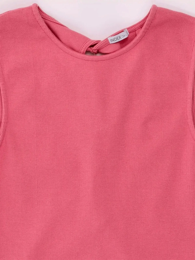 POLERA NIÑA INDEX TEEN SIN MANGAS NUDOS ESPALDA CON CHOKER - 5