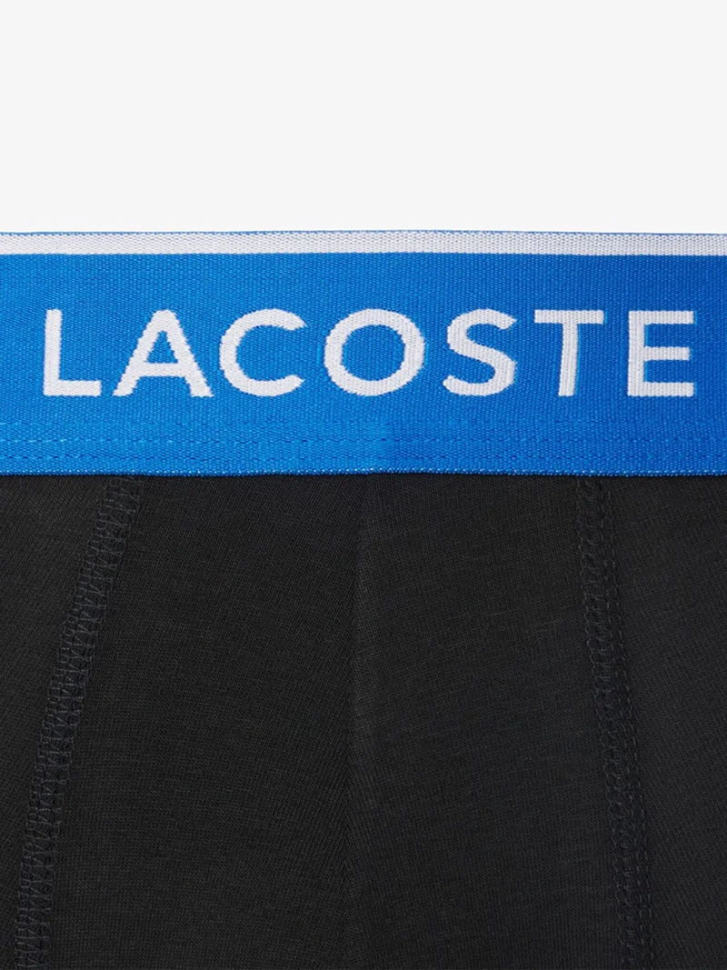 PACK X3 BÓXER HOMBRE LACOSTE ALGODÓN  - 4