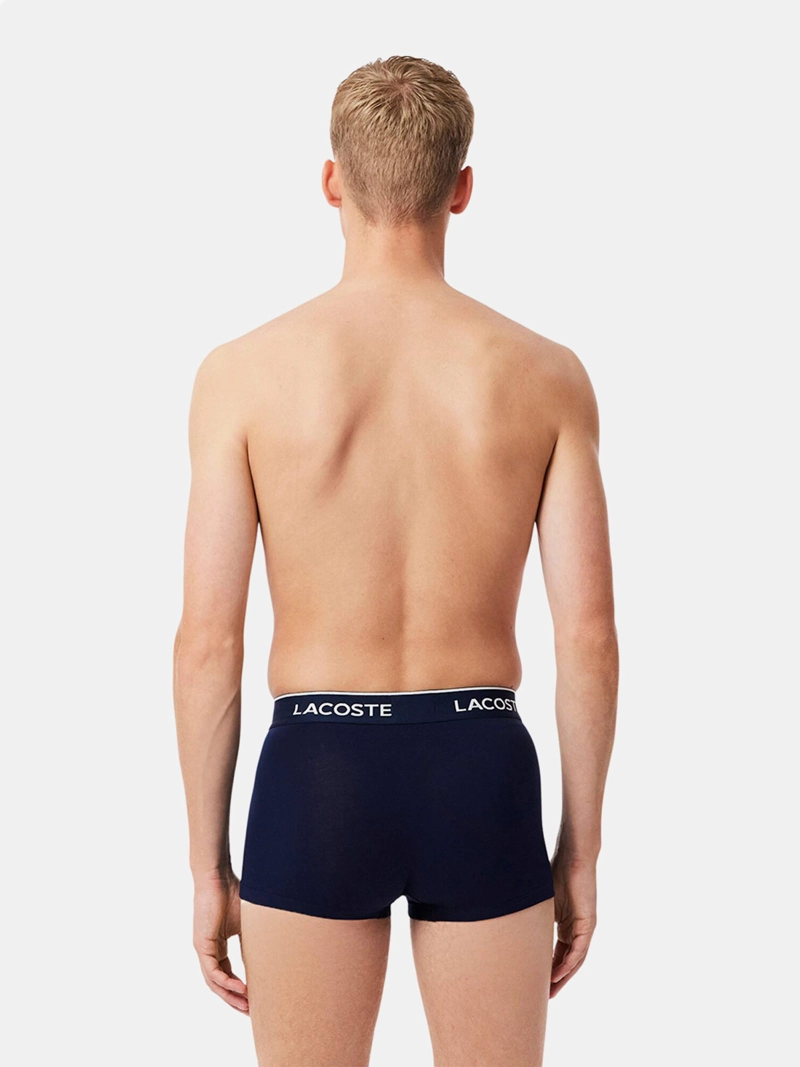 PACK X3 BÓXER HOMBRE LACOSTE ALGODÓN  - 3