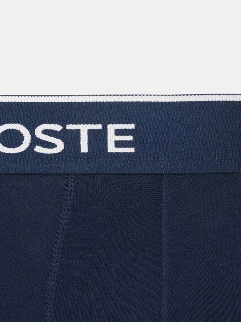 PACK X3 BÓXER HOMBRE LACOSTE ALGODÓN  - 4