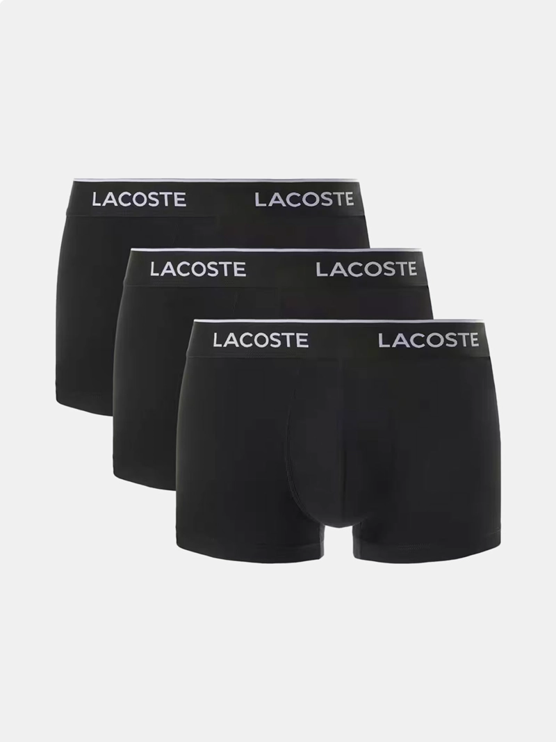 PACK X3 BÓXER HOMBRE LACOSTE ALGODÓN  - 1