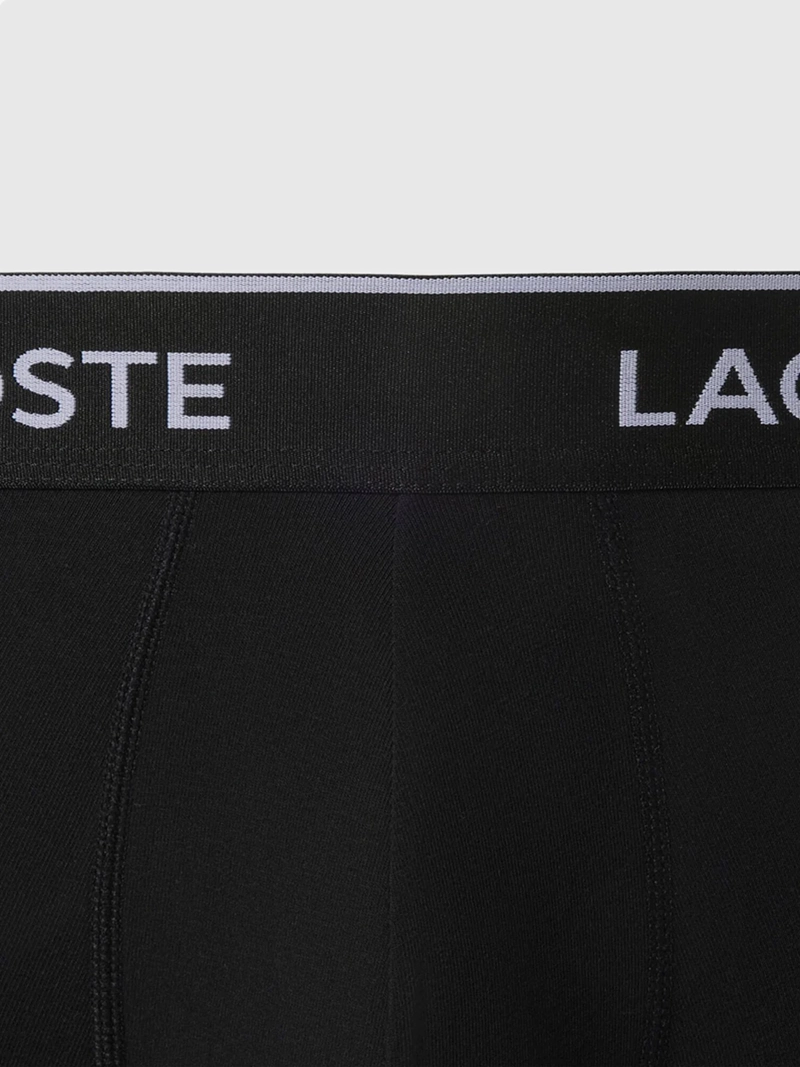 PACK X3 BÓXER HOMBRE LACOSTE ALGODÓN  - 4