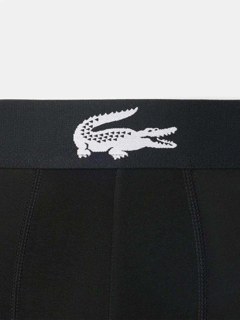 PACK X3 BÓXER HOMBRE LACOSTE ALGODÓN  - 4