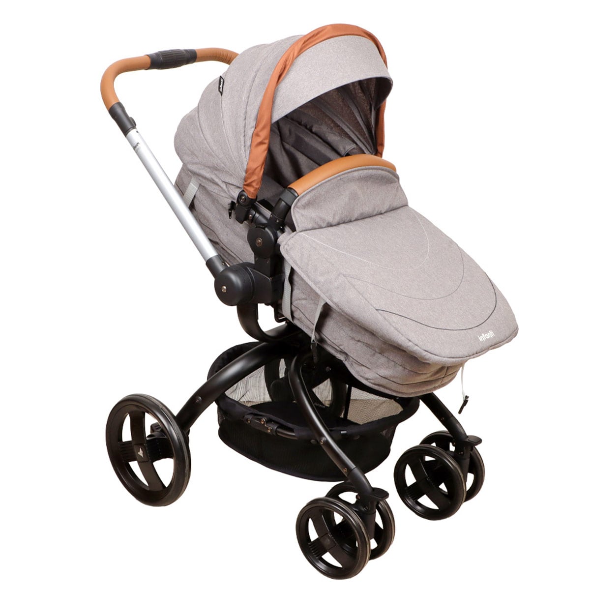 COCHE TRAVEL SYSTEM INFANTI I-GIRO 2G GREY/SILVER - 3