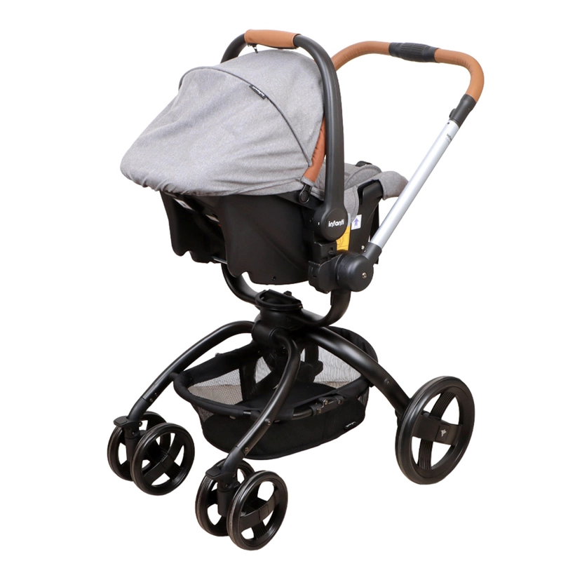 COCHE TRAVEL SYSTEM INFANTI I-GIRO 2G GREY/SILVER - 6
