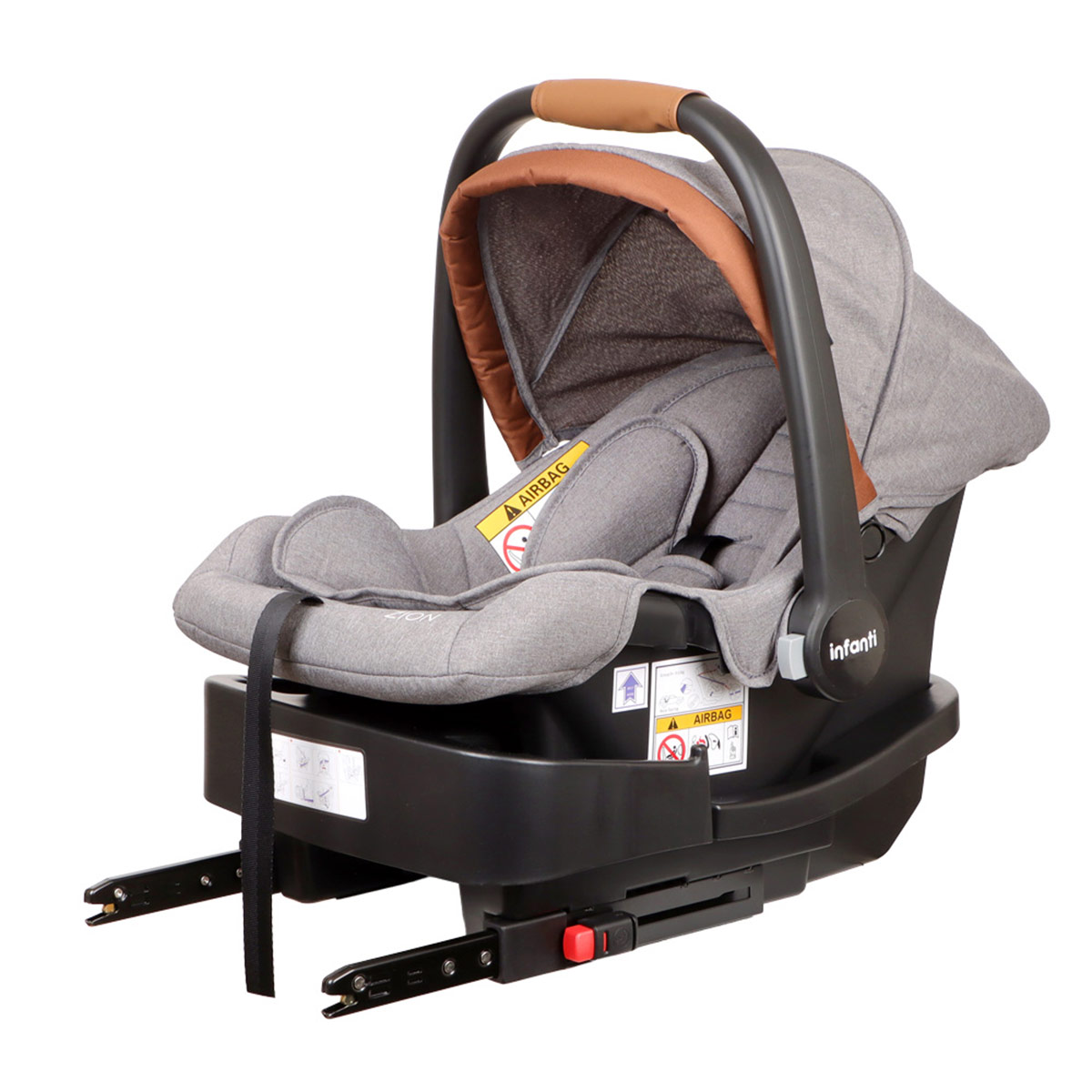 COCHE TRAVEL SYSTEM INFANTI I-GIRO 2G GREY/SILVER - 7