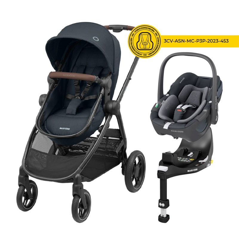 COCHE TRAVEL SYSTEM INFANTI ZELIA 3 + PEBBLE 360° + FAMILY FIX