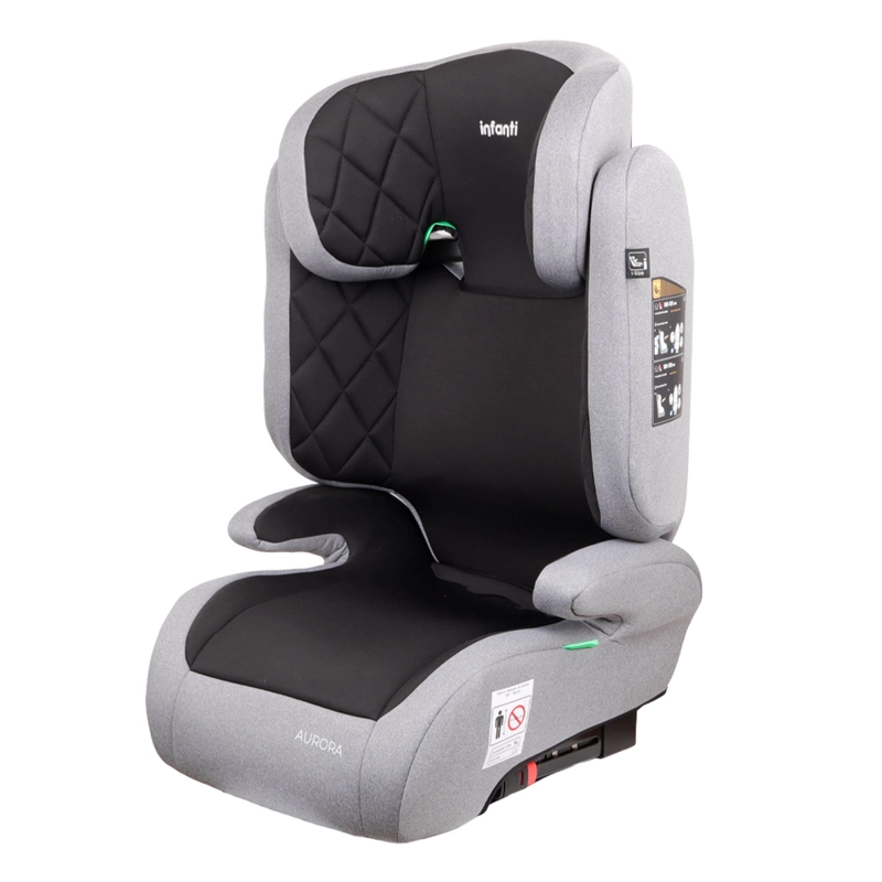 SILLA AUTO INFANTI BUTACA AURORA BLACK GRAY - 3
