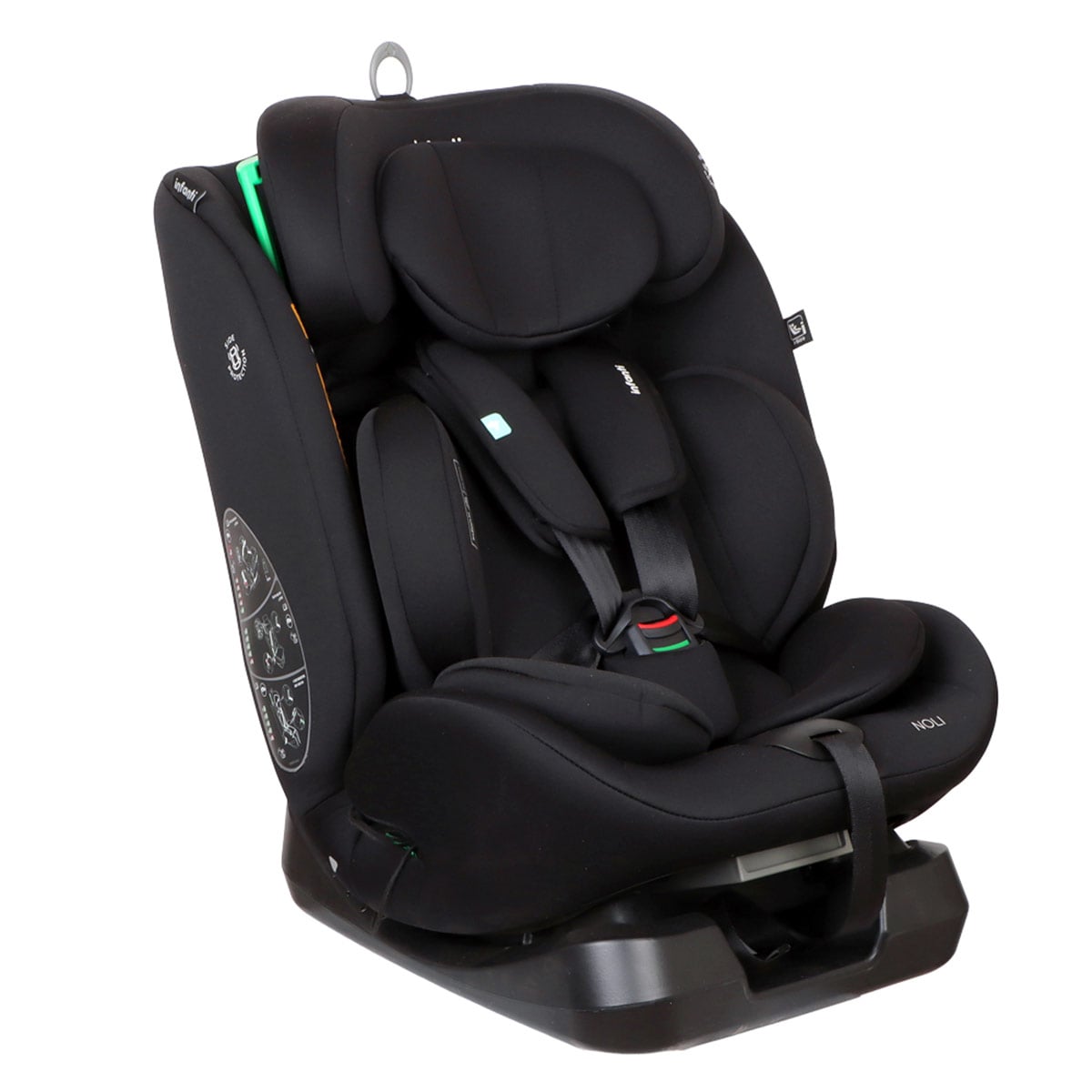 SILLA AUTO INFANTI CONVERTIBLE NOLI BLACK - 1
