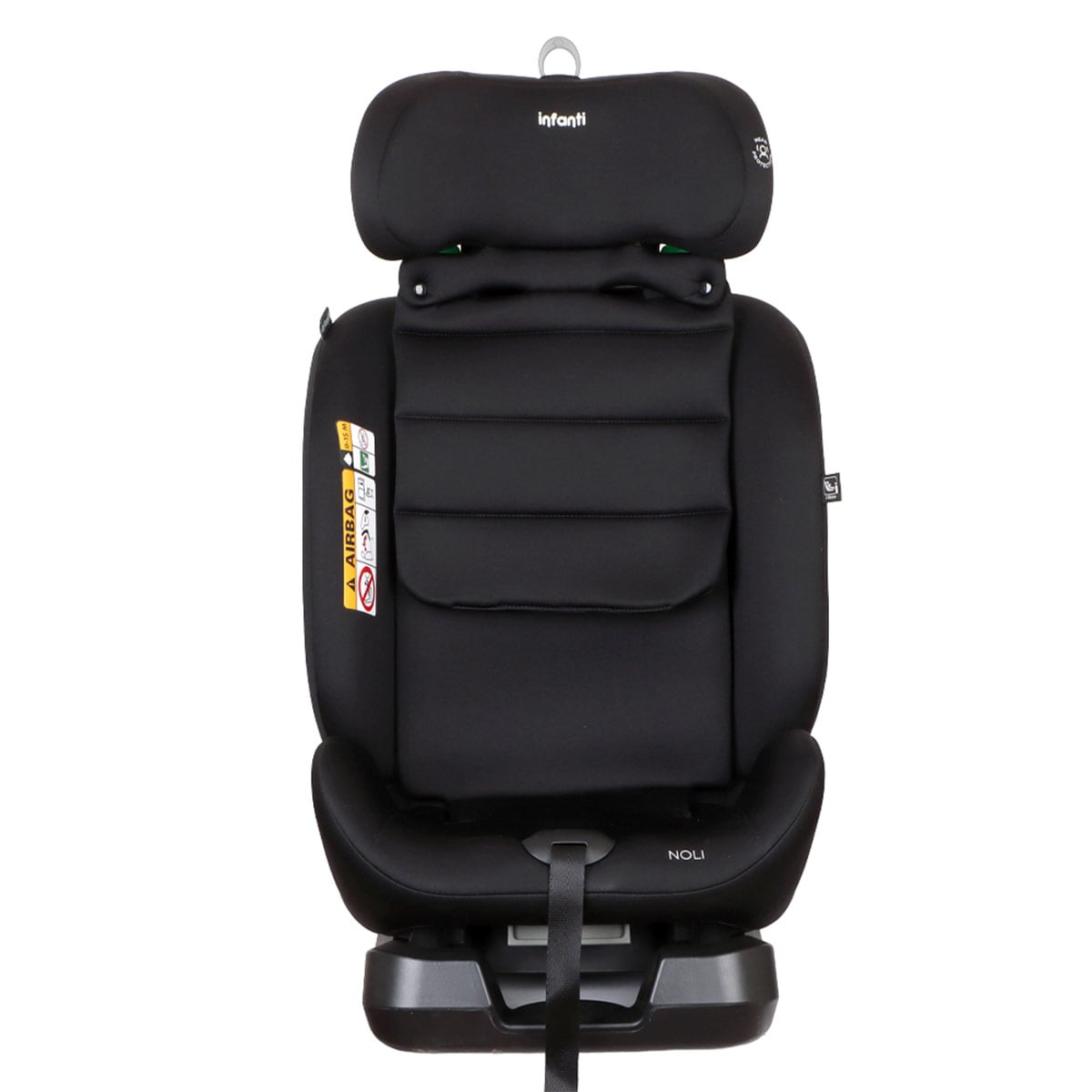 SILLA AUTO INFANTI CONVERTIBLE NOLI BLACK - 7
