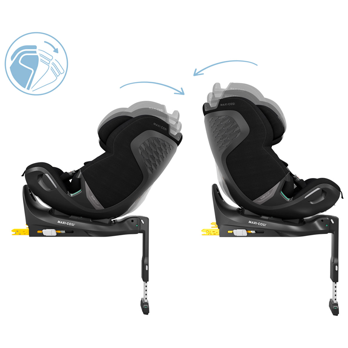 SILLA CONVERTIBLE MAXI-COSI EMERALD 360° PRO AUTHENTIC BLACK - 6