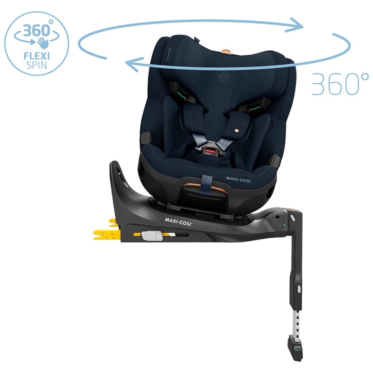 SILLA CONVERTIBLE MAXI-COSI EMERALD 360° PRO AUTHENTIC BLUE - 6