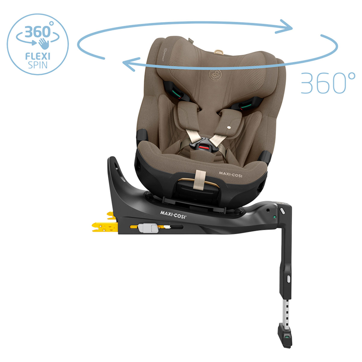 SILLA CONVERTIBLE MAXI-COSI EMERALD 360° PRO AUTHENTIC TRUFFLE - 6