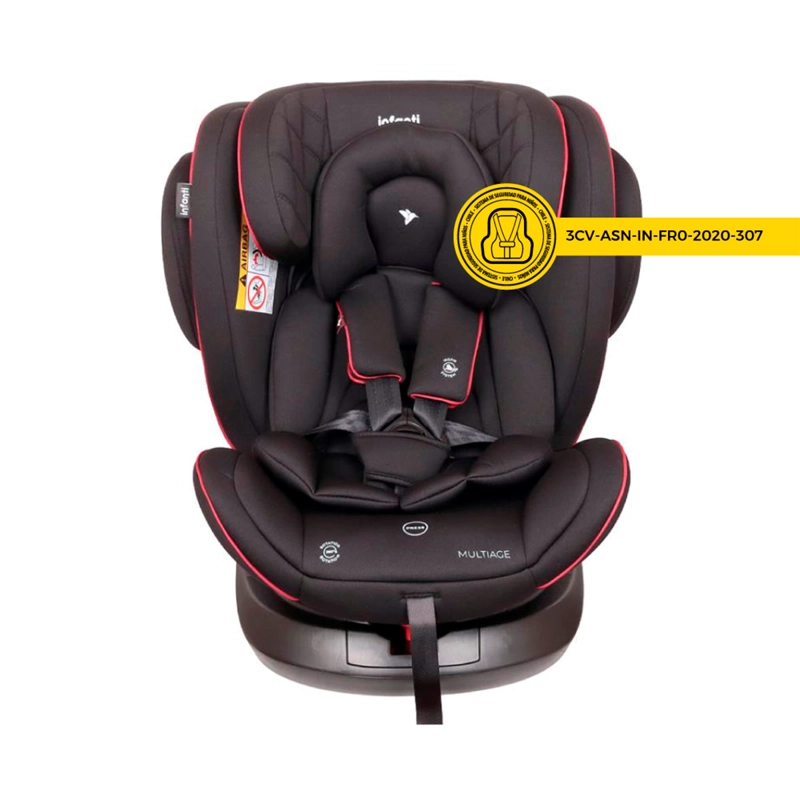 SILLA DE AUTO CONVERTIBLE INFANTI MULTIAGE NEW BLACK - 2
