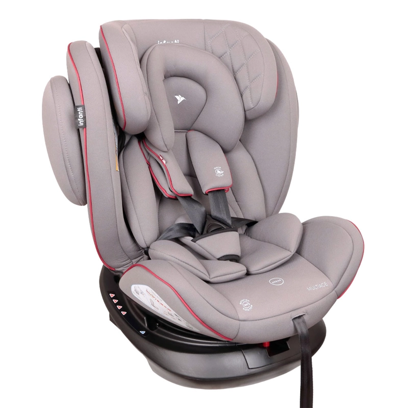 SILLA DE AUTO CONVERTIBLE INFANTI MULTIAGE NEW GREY - 1