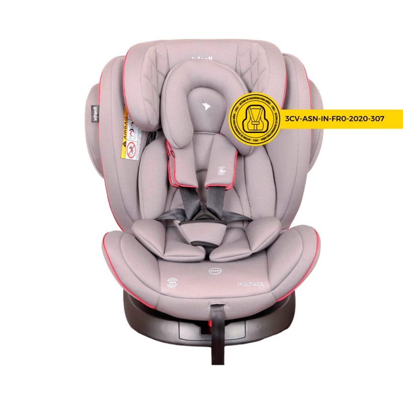 SILLA DE AUTO CONVERTIBLE INFANTI MULTIAGE NEW GREY - 2