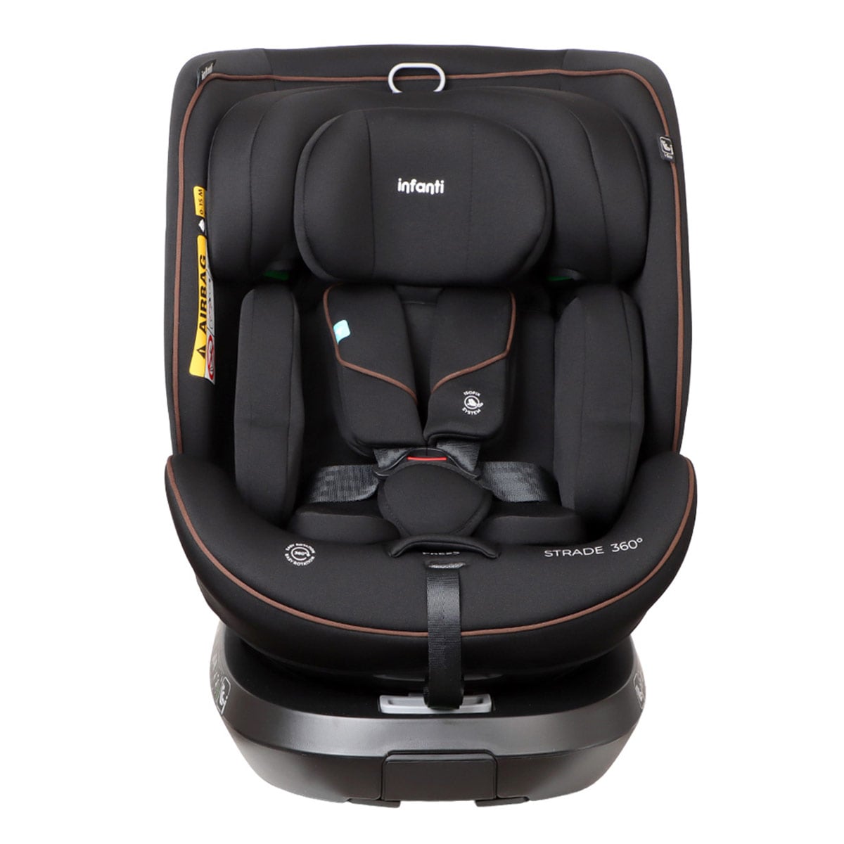 SILLA AUTO CONVERTIBLE INFANTI STRADE 360° BLACK - 2